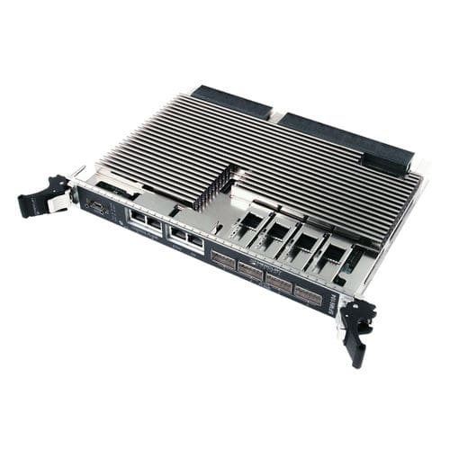 Управляемая плата коммутатора Ethernet - EnsembleSeries™ SFM6104 - MERCURY SYSTEMS - 4 порта / Gigabit Ethernet / встроенная