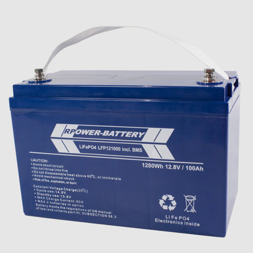 Свинцово-кислотный аккумулятор - LFP12200 - RP-Technik - RPower Batteries - прямоугольный / без технического обслуживания