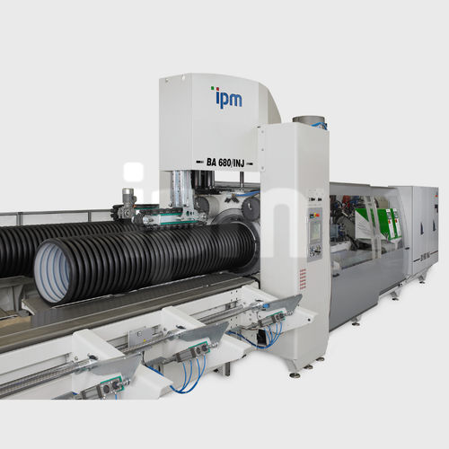 Автоматический раструбный станок - INJ - IPM ITALIAN PLASTIC MACHINERY - для трубок из полиэтилена / для труб из полипропилена / для экструзионной линии