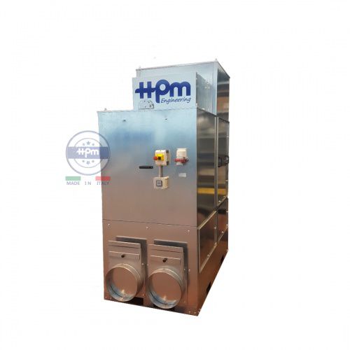 Фильтровальная установка с активированным углем - SAM15P16 - HPM Engineering srl - для окрашивания / мобильная / компактная