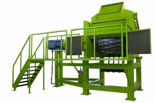 Первичный измельчитель - ECO Grater - ECO Green Equipment, USA - вторичный / с 1 валом / для шин