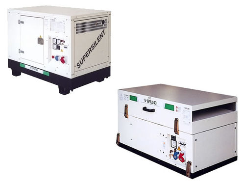 Дизельная генераторная установка - CADDY QUIET series  - Bruno generators - трехфазовая / стационарная / прямой впрыск