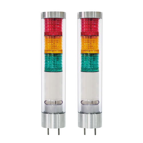 Световая колонна LED - STB45ML-NEC - Qlight Co., Ltd. - постоянная / мигающая / 3-цветная