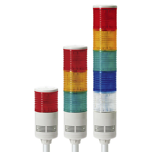 Световая колонна LED - ST80L-W series - Qlight Co., Ltd. - проблесковая / 2-цветная / 3-цветная