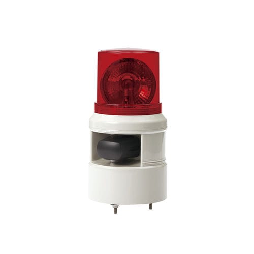 Передатчик аварийного звукового сигнала с сигнальным огнем - S100D - Qlight Co., Ltd. - с вращающимся светомаяком / IP54