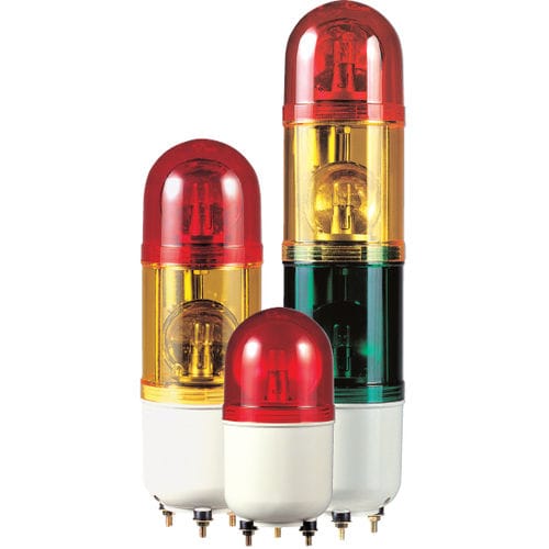 Постоянная световая колонна - SR series - Qlight Co., Ltd. - 3-цветная / IP44 / с аварийным клаксоном
