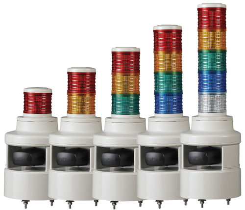 Световая колонна LED - STD56EL series - Qlight Co., Ltd. - проблесковая / 2-цветная / 3-цветная