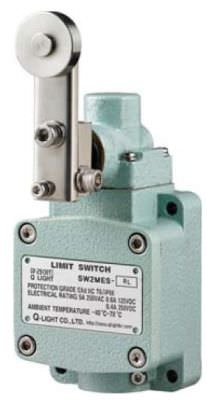 Концевой выключатель IP67 - SW2MS-RL - Qlight Co., Ltd. - с рычагом с роликом