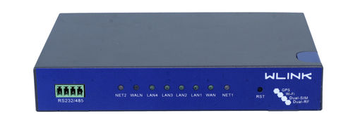 Секционный маршрутизатор - WCDMA/UMTS, WiFi | R520H - Shenzhen Wlink Technology Co., LTD - 3G / 5 портов / промышленный