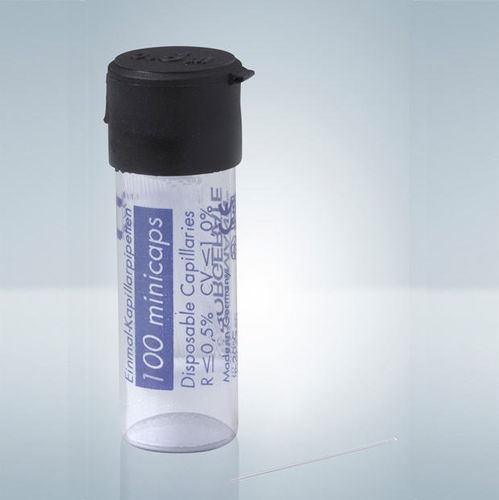 Капиллярная микропипетка - 0.5 - 100 µl | minicaps® series - Hirschmann Laborgeräte GmbH & Co. KG - с ручным управлением