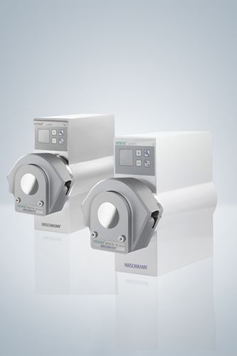 Насос для лабораторий - max. 100 rpm | rotarus® standard 50 series - Hirschmann Laborgeräte GmbH & Co. KG - перистальтический / для химических продуктов / распределительный