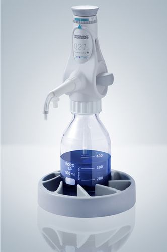 Распределитель с ручным управлением - 0.2 - 60 ml | ceramus® series - Hirschmann Laborgeräte GmbH & Co. KG - для флакона