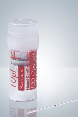 Капиллярная трубка из стекла - 10 - 20 µl | openend® series - Hirschmann Laborgeräte GmbH & Co. KG