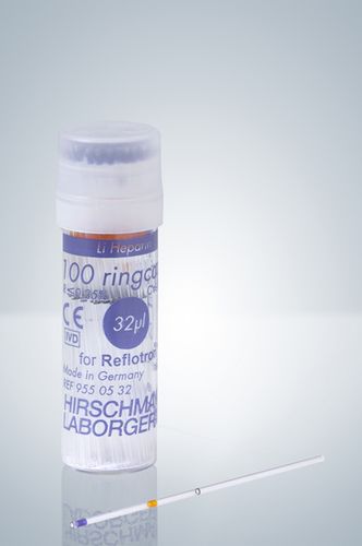 Капиллярная микропипетка - 32 µl | ringcaps® series - Hirschmann Laborgeräte GmbH & Co. KG - с ручным управлением