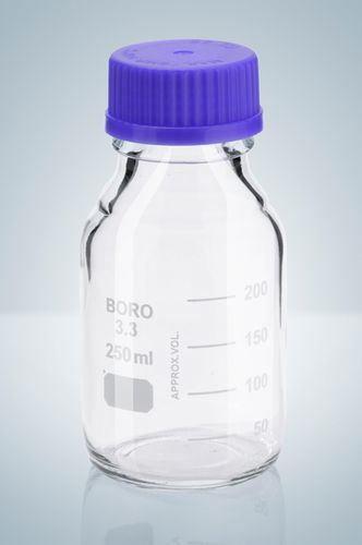 Колба для реактивов - 100 - 10 000 ml - Hirschmann Laborgeräte GmbH & Co. KG - из стекла / с пробкой