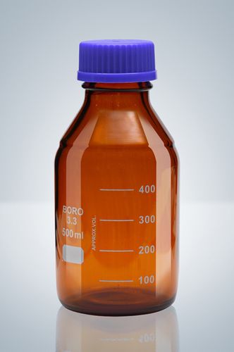 Колба для реактивов - 100 - 2 000 ml - Hirschmann Laborgeräte GmbH & Co. KG - из стекла / с пробкой