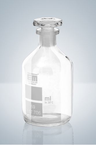 Колба для реактивов - 100 - 3 000 ml - Hirschmann Laborgeräte GmbH & Co. KG - из стекла / с пробкой
