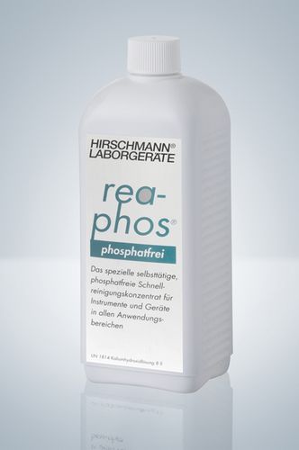 Моющее средство для лабораторий - 1 l | rea-phos® - Hirschmann Laborgeräte GmbH & Co. KG