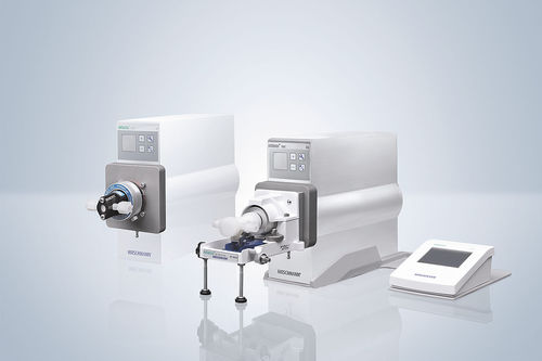 Насос для лаборатории -  rotarus® fast 80 & 80i series - Hirschmann Laborgeräte GmbH & Co. KG - перистальтический / для химических продуктов / электрический
