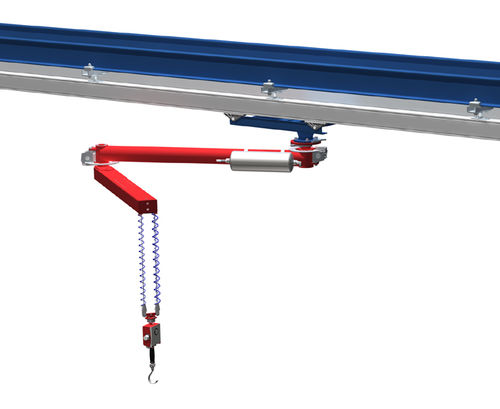 Пневматический подъемный манипулятор - max. 150 kg, 1 600 mm - HUSCH GmbH - с подъемником / подвесной / с кабелем для подъема