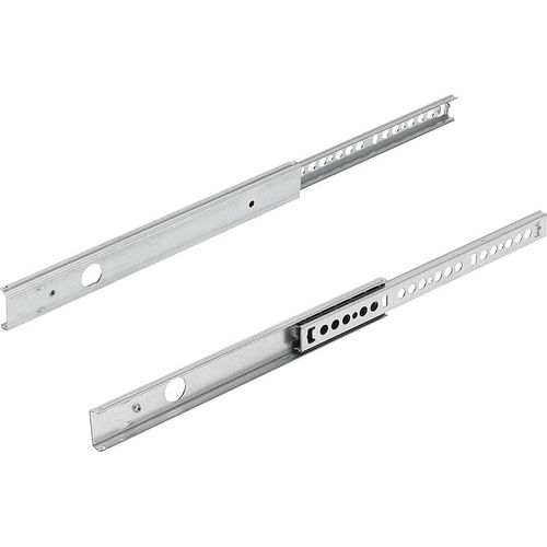 Телескопический салазки - K1567 series - HEINRICH KIPP WERK GmbH & Co. KG - для выдвижного ящика / из стали / в форме C