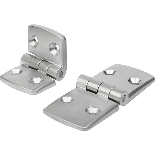 Шарнир с возможностью снятия с петель - K0580 series - HEINRICH KIPP WERK GmbH & Co. KG - плоский / из пластика / из нержавеющей стали