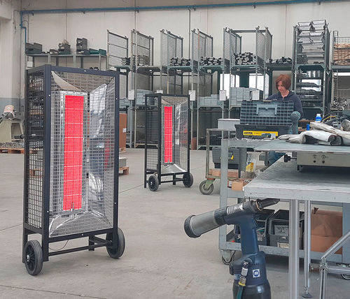 Газовый радиационный нагреватель - M-RAD - Siabs srl - промышленный