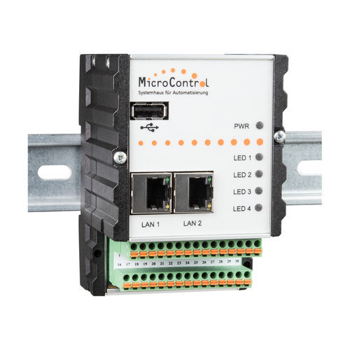 Автоматическое устройство управления - µMIC.200 - MicroControl GmbH & Co. KG - цифровое / на DIN-рейке