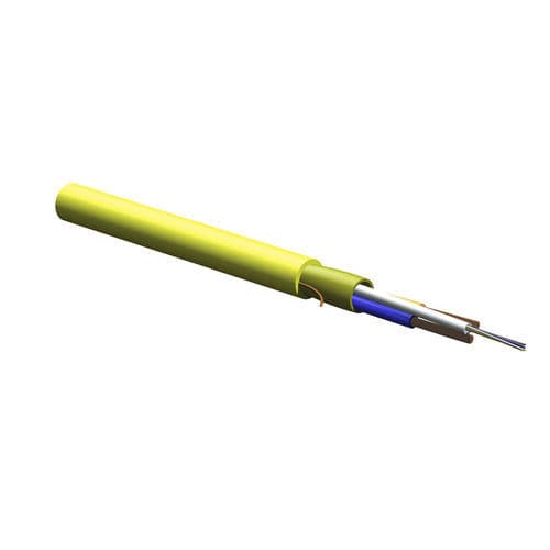 Оптический кабель для передачи данных - 002ZD8-21W01M20 - CORNING - для внутреннего пользования / из композита / синий