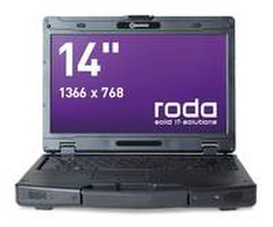 Промышленный ноутбук - Enduro 14i (EA11) - roda computer GmbH - Intel® Core™ i5 / полузащищенный / ЖК-монитор