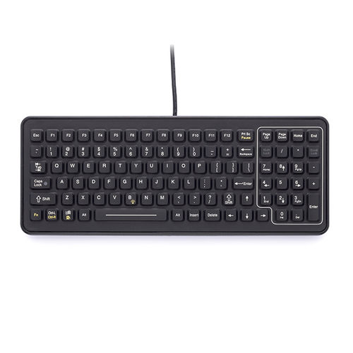 Клавиатура для письменного стола - SLK-101-NV - IKEY Industrial Peripherals - 101 клавиша / промышленная / из поликарбоната
