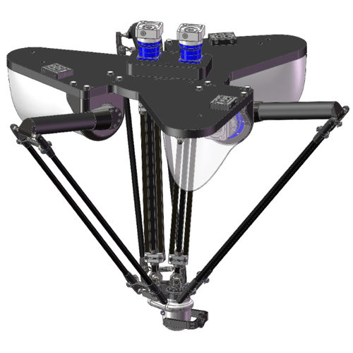 Робот дельта - D5-1100-S020-R100 - Codian Robotics - 5 осей / перегрузочный / для пищевой промышленности