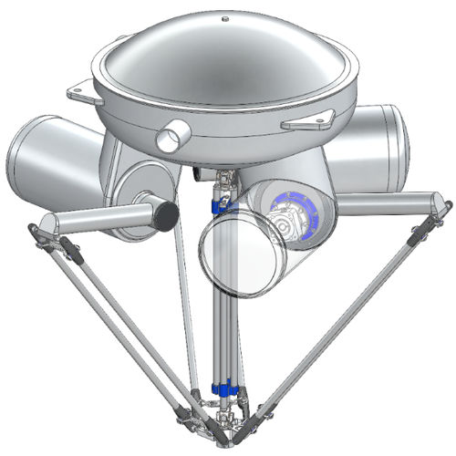 Робот дельта - D4-650-HD021-RH090 - Codian Robotics - 4 оси / перегрузочный / для пищевой промышленности
