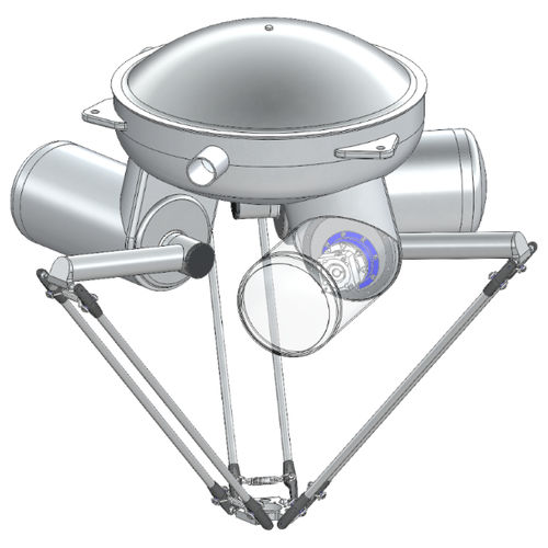 Робот дельта - D4-1300-HD021 - Codian Robotics - 4 оси / перегрузочный / для пищевой промышленности