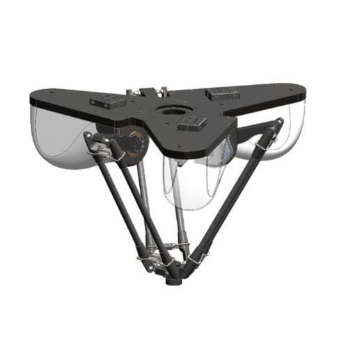 Робот дельта - D4-500-S010 - Codian Robotics - 4 оси / перегрузочный / для пищевой промышленности