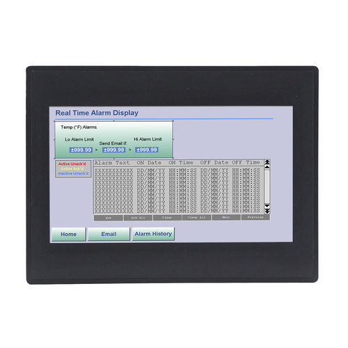 HMI с резистивным сенсорным экраном - HMC4070A-M - Maple Systems - встраиваемый / 1024x600 / RISC