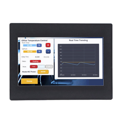 HMI с резистивным сенсорным экраном - HMC2070A-M - Maple Systems - встраиваемый / 800x480 / RISC