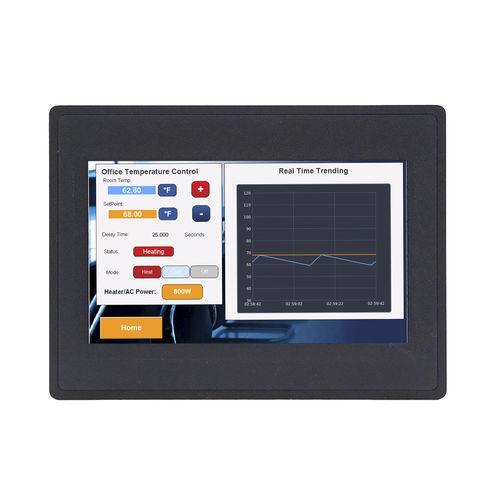 HMI с резистивным сенсорным экраном - HMC2043A-M - Maple Systems - встраиваемый / 800x480 / RISC