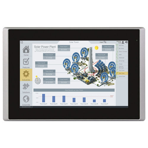 Монитор TFT-LCD - MON6010APHEB - Maple Systems - с проекционно-емкостной технологией / промышленный / для строительной площадки