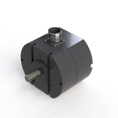 Инкрементальный датчик угла поворота - PA 02  - Hohner Elektrotechnik GmbH - механический / со сплошным валом / 15 Vcc