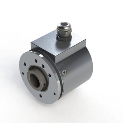 Инкрементальный датчик угла поворота - HWI 58 - Hohner Elektrotechnik GmbH - механический / с полой осью / с фланцем