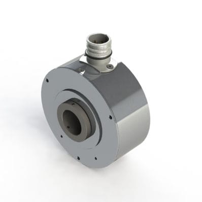 Инкрементальный датчик угла поворота - HWI 103 - Hohner Elektrotechnik GmbH - механический / с фланцем / 15 Vcc