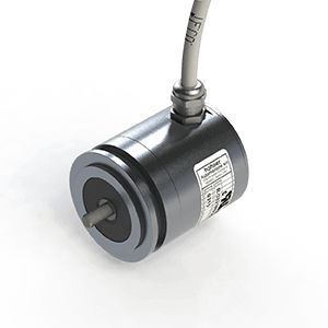 Абсолютный датчик угла поворота - R  - Hohner Elektrotechnik GmbH - механический / 8 бит / однооборотный