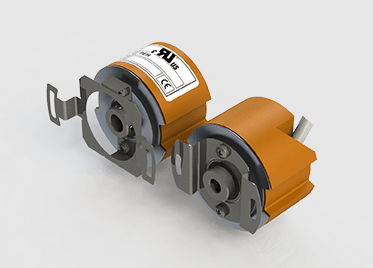 Инкрементальный датчик угла поворота - PEH - Hohner Elektrotechnik GmbH - с полой осью / из пластика / для промышленности