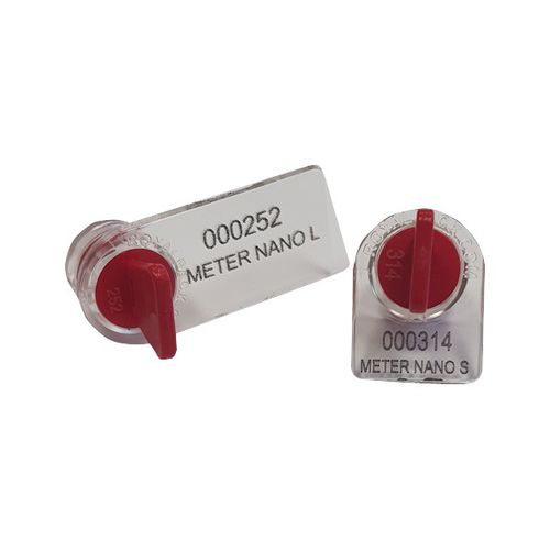 Охранная пломба из поликарбоната - METER NANO S y L  - ROYAL PACK - из металлической проволоки / смола / для огнетушителя