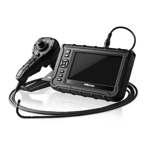 Гибкий видеоэндоскоп - X2000 - Mitcorp (Medical Intubation Corporation) - переносной / ЖК-дисплей / шарнирный