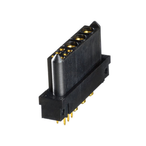 Гибридный соединитель - LSP Series - Positronic Industries - PCB / прямоугольный / внутренняя резьба