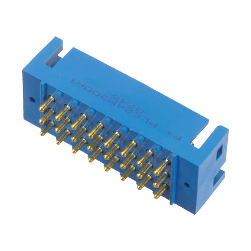 Соединитель для источника электропитания - PLC Series - Positronic Industries - PCB / прямоугольный / наружная резьба