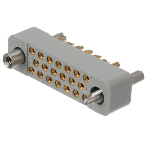 Прямоугольный соединитель - SGM Series - Positronic Industries - для источника электропитания / PCB / прямой