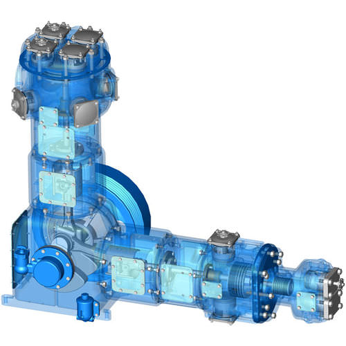 Компрессор низкого давления - OPC 8 series - AF Compressor - поршневый / воздушный / с электродвигателем